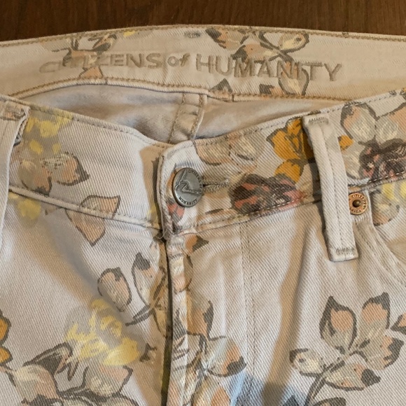 Citizens of Humanity ladies low rise skinny printed pant - Picture 3 of 10